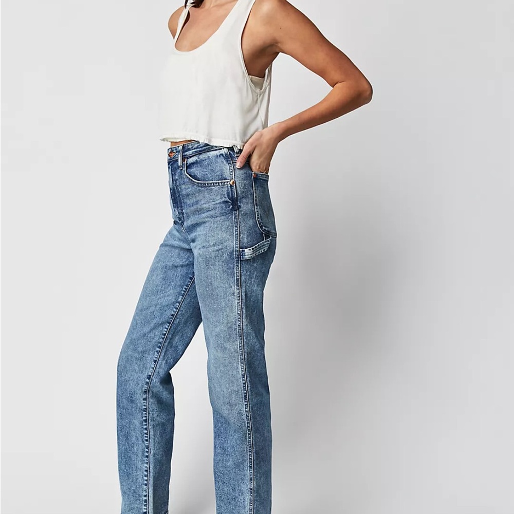 NWT WRANGLER relaxed carpenter mom jeans